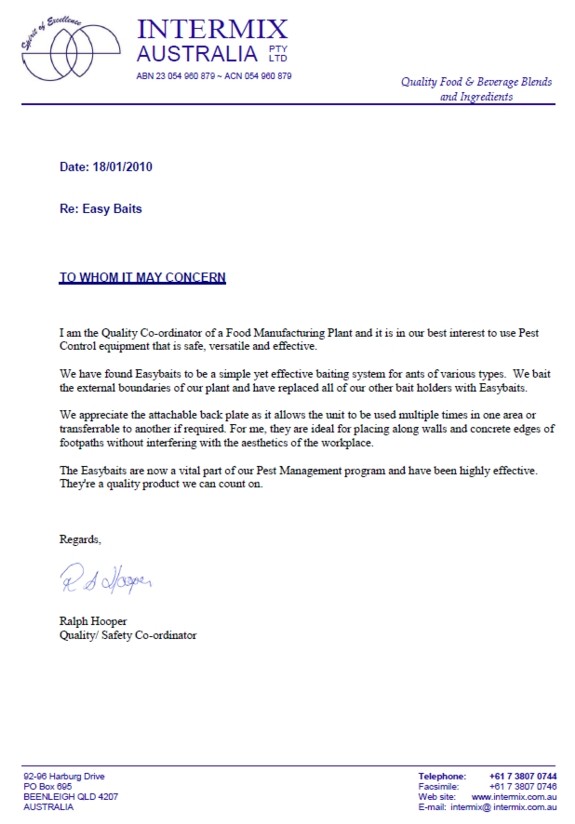 Intermix Pest Control